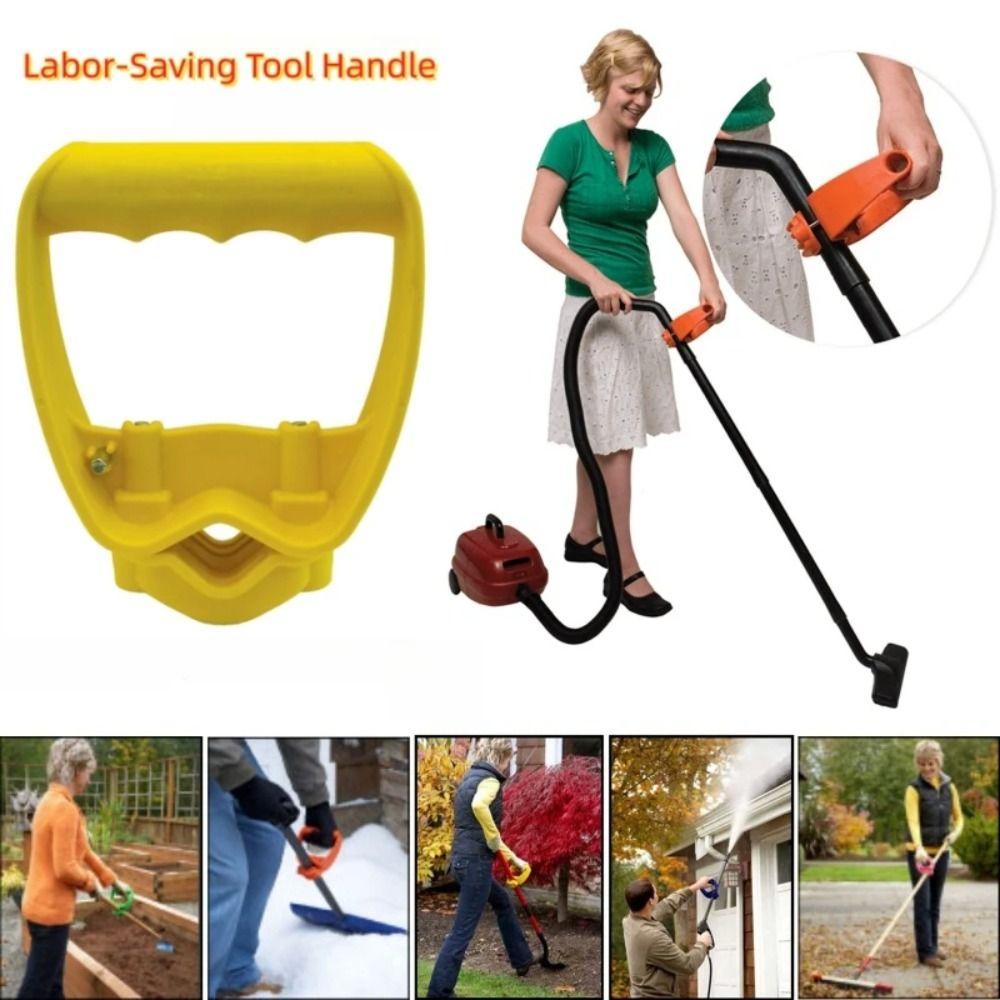 Comfortable Ergonomic Shovel Lightweight Handle Grip Back-Saver Tool Attachment Gardening Tool