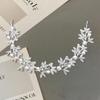 Crystal Crystal Pearl Hair Vine Shiny Wedding Headband Baroque Queen Crown  Women Hair Accessories