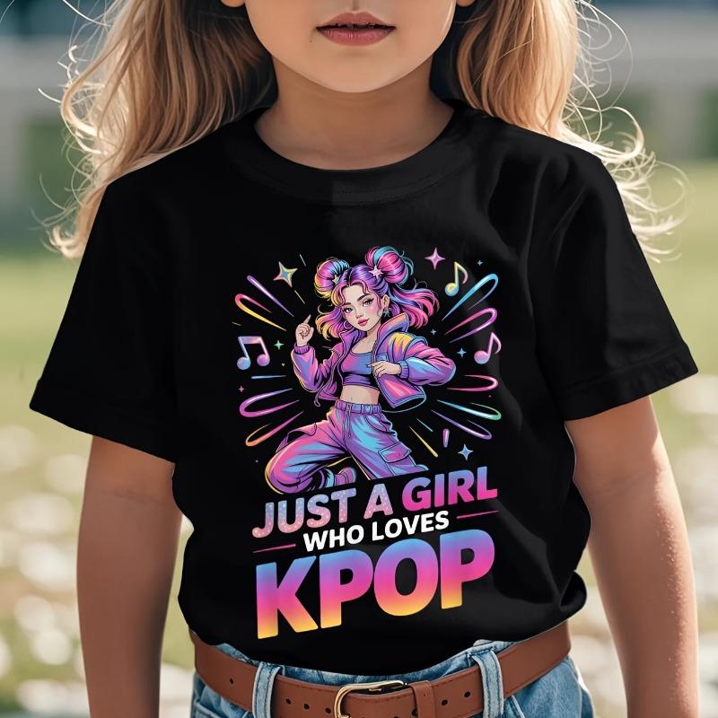 2026 Горячий KPop Охотники на демонов Детская футболка с коротким рукавом Печать с персонажем аниме Футболки для мальчиков и девочек Летние повседневные топы Подарок на день рождения