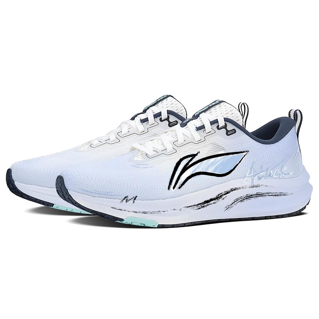 Li Ning Red Hare 8 Амортизирующие Низкие Кроссовки для Теста на Физическую Подготовку, Медицинского Осмотра, Тренировок по Спринтерскому Бегу Унисекс ARPV001-1(Команда1455-ЛД)