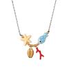 Asu Bohemia Animal Fish Star Shape Pendant Titanium Steel Beads Woven Rope Necklace for Women China