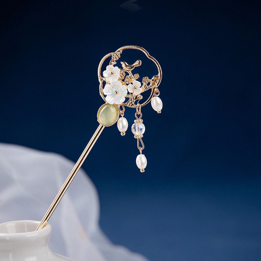 Decoration Exquisite Chinese Style Hair Fork Headdress Ancient Hair Stick Women Tassel Hair Stick
