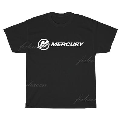 Новая футболка с логотипом Mercury Американская футболка Смешная Размеры от S до 5XL Унисекс Футболка