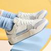 Anta C37 Series Soft Sole Comfortable Versatile Non-Slip Wear-Resistant Low-Top Skate Shoes Women Sneaker White Blue 922518006-2