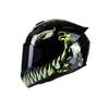 2023 Full Face Motorcycle Helmet ABS Unisex-Adult Off Road Moto Street Bike ATV Helmets 46 Glass DOT Approved
