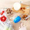 Portable Breakfast Oatmeal Cereal Nut Yogurt Salad Cup with Fork Spoon Double Layer Large Capacity Soy Milk Cup Household Supplies