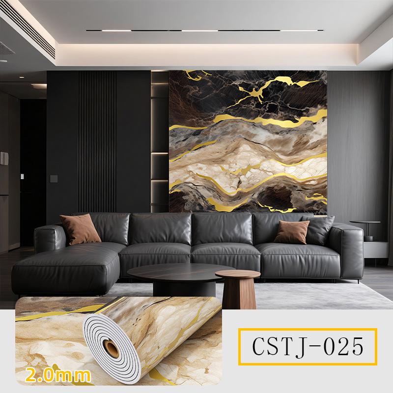 Самоклеящаяся водостойкая мраморная плитка Наклейка на стену для ТВ-фона и декора