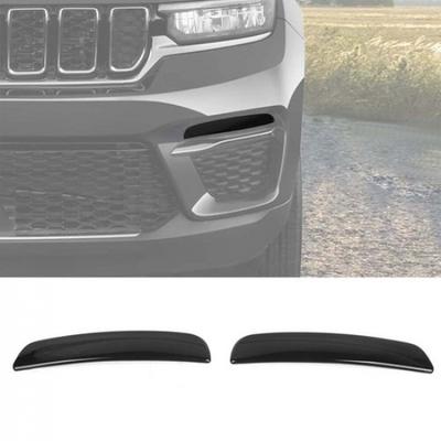 Защитная накладка на передний противотуманный фонарь, smoked black, для Jeep Grand Cherokee 2024+