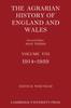 The The Agrarian History of England and Wales Volume 8 1914-1939 Book