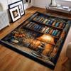 Новое поступление! Книжная полка стиль масляной живописи Принт Ковер для Спальни Гостиной Прикроватный Диван Напольный Коврик Современный Домашний Декор Ковры