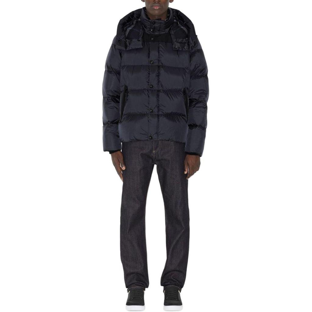 Burberry logo-patch padded jacket 80839711