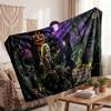 Warm Flannel BlanketBeetlejuice Lydia Deetz Soft Cozy Throw Blanket for Bedroom Couch