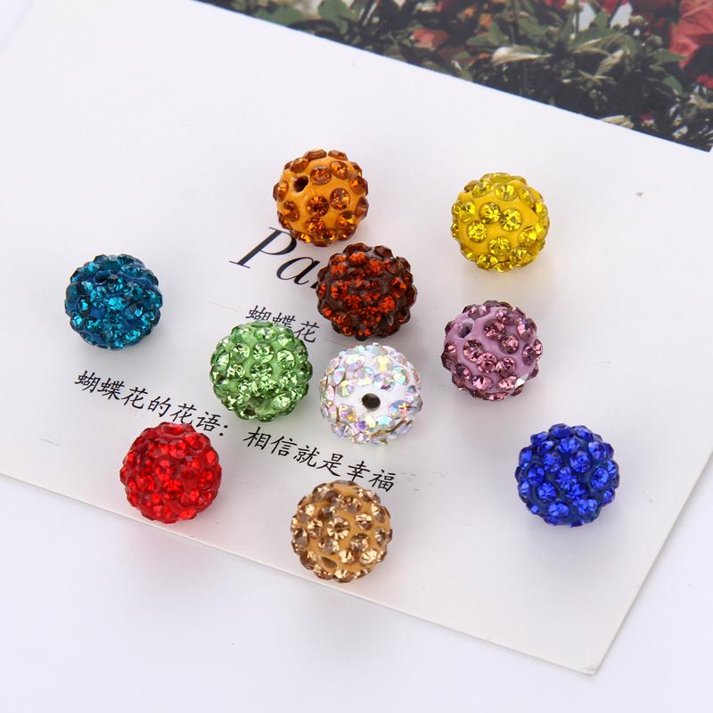 Диско круглые шармы оптом 20 шт 8/10 мм ожерелье браслет DIY для космоса свободные бусины ювелирные изделия изготовление кристаллов