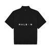 Malbon Golf [Clot] Color Block Short Sleeve Jacket Black (Man)