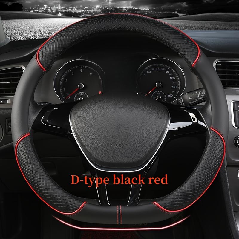 Car Leather Steering Wheel Universal Non-Slip and Wear-Resistant Steering Wheel