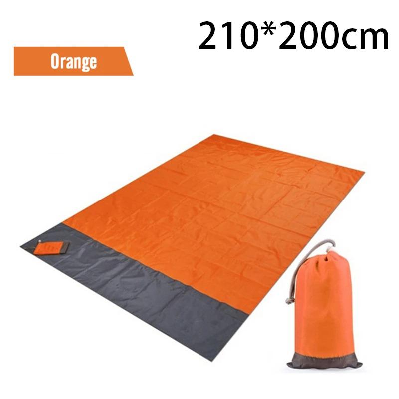 Outdoor Waterproof Pocket Beach Mat Portable Folding Beach Blanket Camping Picnic Mat