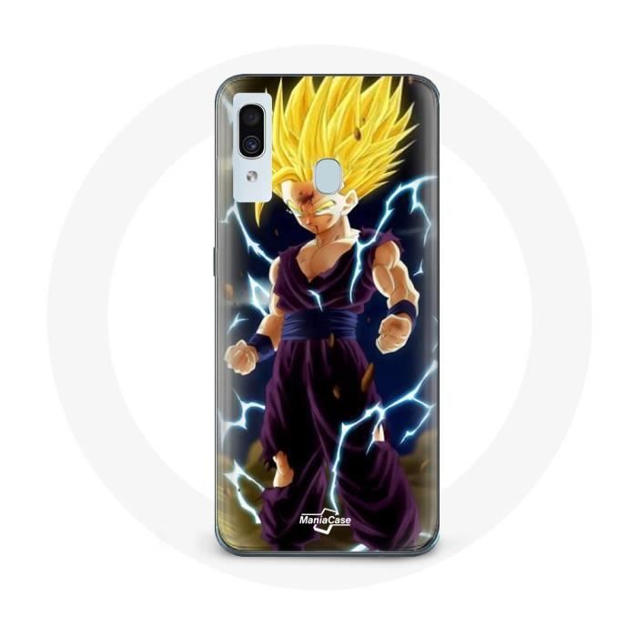 Coque pour samsung galaxy A40 Dragon ball z Super SSJ2 Gohan
