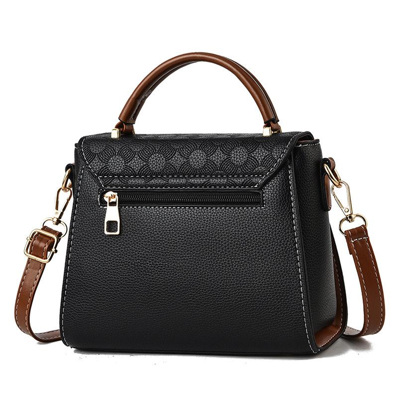 Small Bag Women's Autumn New Colored Small Square Bag Korean Leisure One Shoulder Crossbody Bag