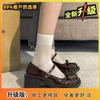 French Mary Jane Shoes New Autumn Wear-resistant British Style Small Leather Shoes Thick Heel Niche Light Fashion Single Women