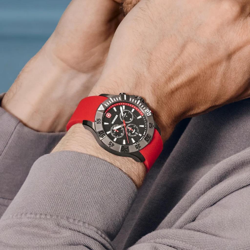 WENGER SEAFORCE CHRONO Black Watch Warranty 01.0643.128 [] 3-Year