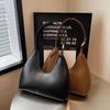 Fashion Underarm Shoulder Bags for Women PU Leather Pure Color Armpit Hobo Bag New Luxury Designer Purses and Handbag