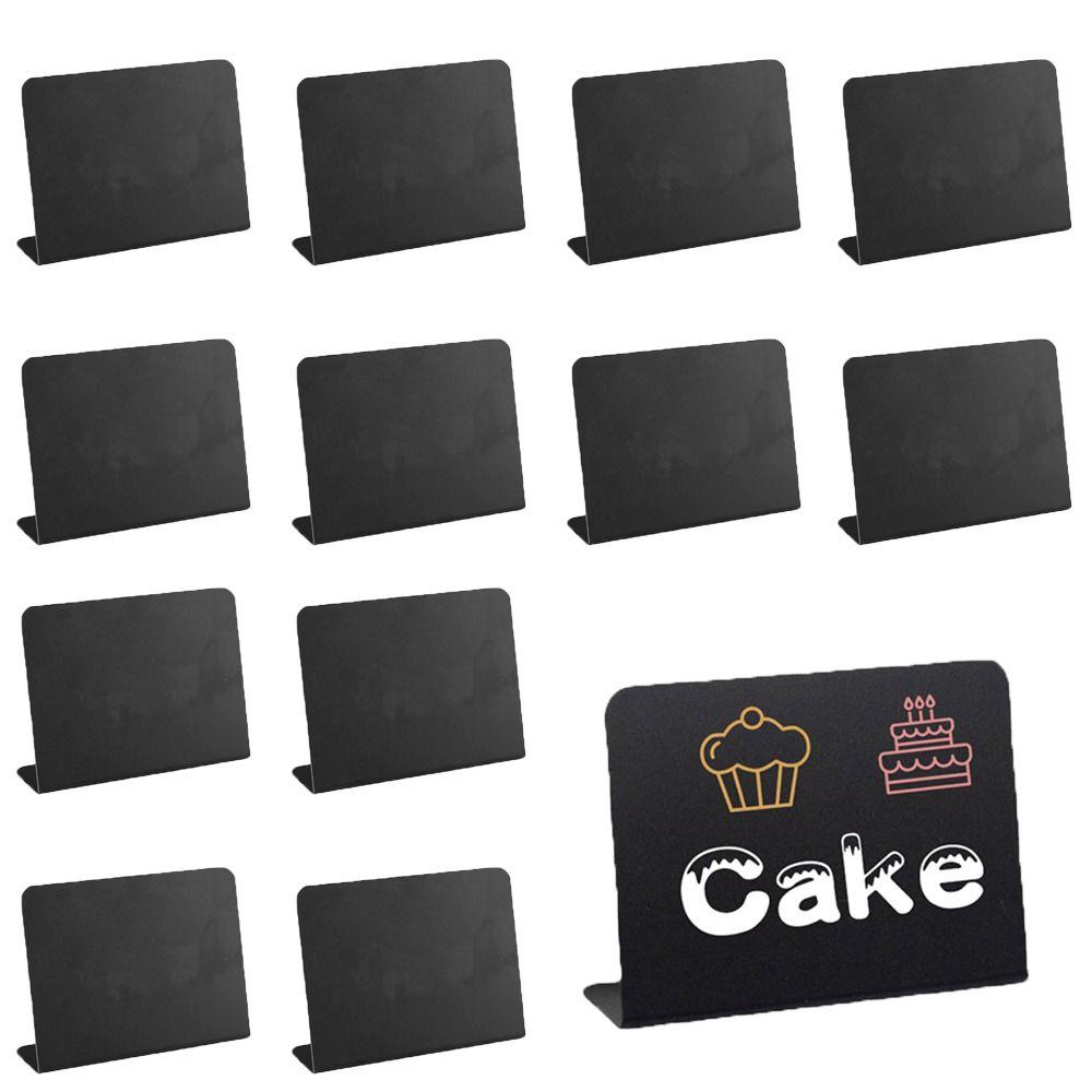 Mini Chalkboard Signs Rewritable Name Tags New Cake Dessert Label Desktop