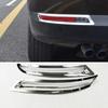 2 Pieces ABS Chrome Rear Fog Light Frame Tail Lamp Cover For VW Volkswagen Tiguan 2010 2011 2012 2013 2014 2015