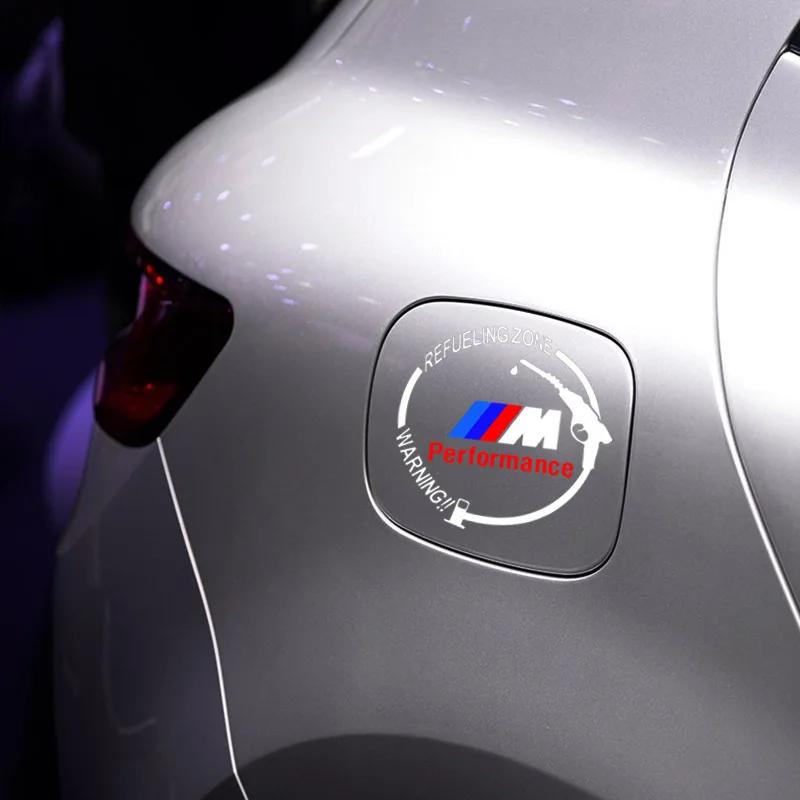Светоотражающая виниловая наклейка-значок BMW M Performance для украшения крышки топливного бака