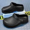 Мужская обувь для повара, мужские садовые сабо, уличные повседневные тапочки, сандалии, водонепроницаемая рабочая обувь, женская садовая обувь, нескользящая кухонная обувь