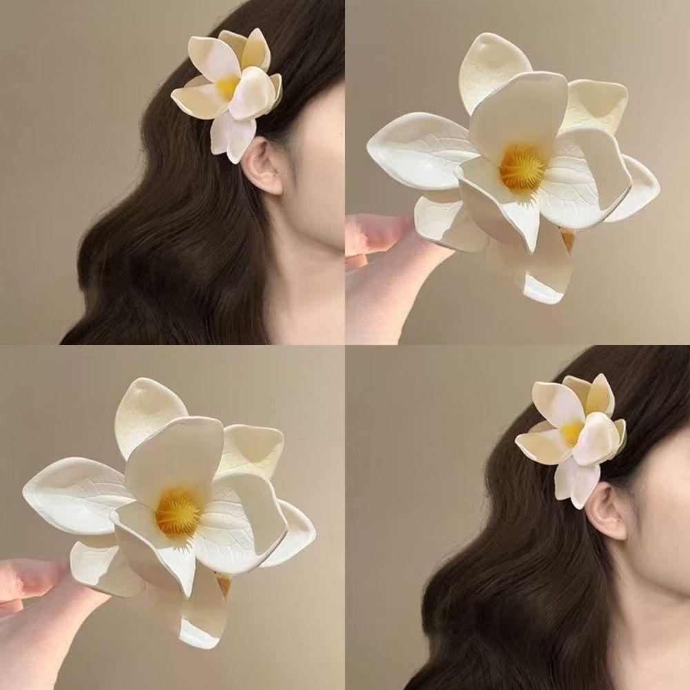 Korean Style Orchid Flower Hairpin Barrettes Bohemia Hairpins  Photo Props
