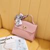 Cozy Up Chain Small Square Bags Wholesale Women's Bags, Fashionable and Versatile Woven Pattern Small Bags