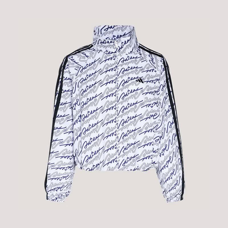adidas Женская тканая спортивно-повседневная куртка