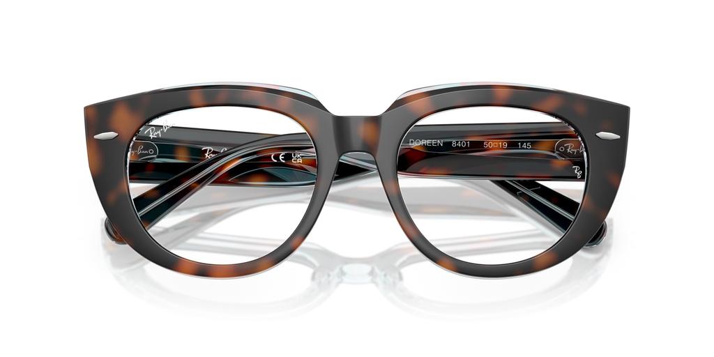 Солнцезащитные очки 0RX5586 ТЕМНО-ГАВАНА НА МНОГОЦВЕТНОЙ 48 [Ray-Ban]