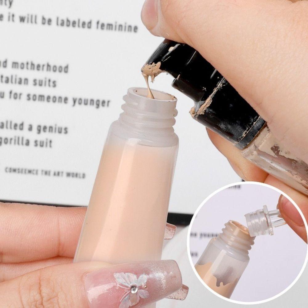 Refillable Liquid Foundation Soft Tube Plastic Travel Packaging Empty Bottles