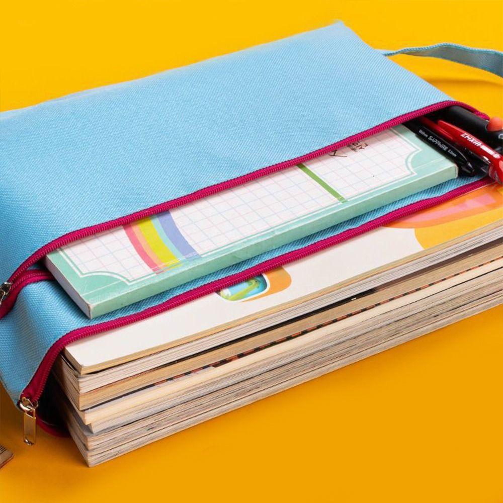 Document Organiser A4 File Organizer Large Capacity A4 File Bag Portable A4 File Holder Receipt