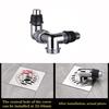 Three-Way Drain Connector Adapter 2-In-1 Universal Drain Adapter  Home Laundry Use