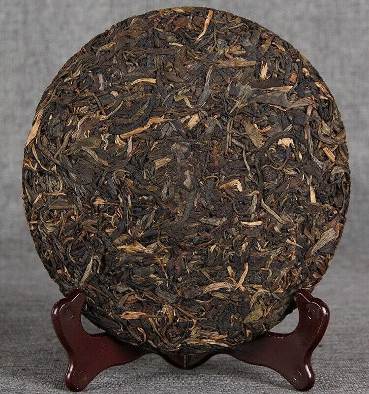 357g Pu-Erh Tea Pressing Process Raw Pu'er Tea Cake Collection Puerh Green Tea