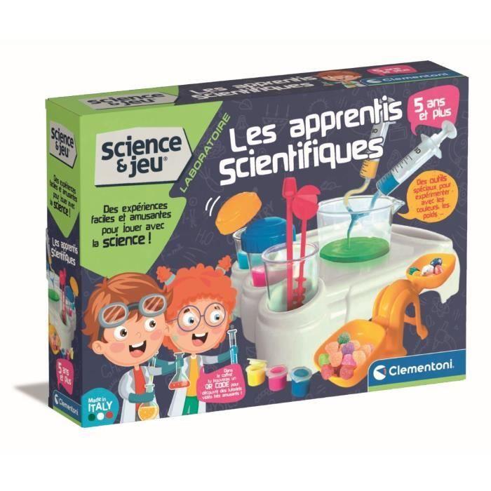 Les apprentis scientifiques - Clementoni - Science et Jeu - Laboratoire - Jeu d'Expériences - Des 5 ans