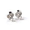 Fashion Shiny Rhinestone Men's Cuff Links Wedding Party Shirt Round Cufflinks