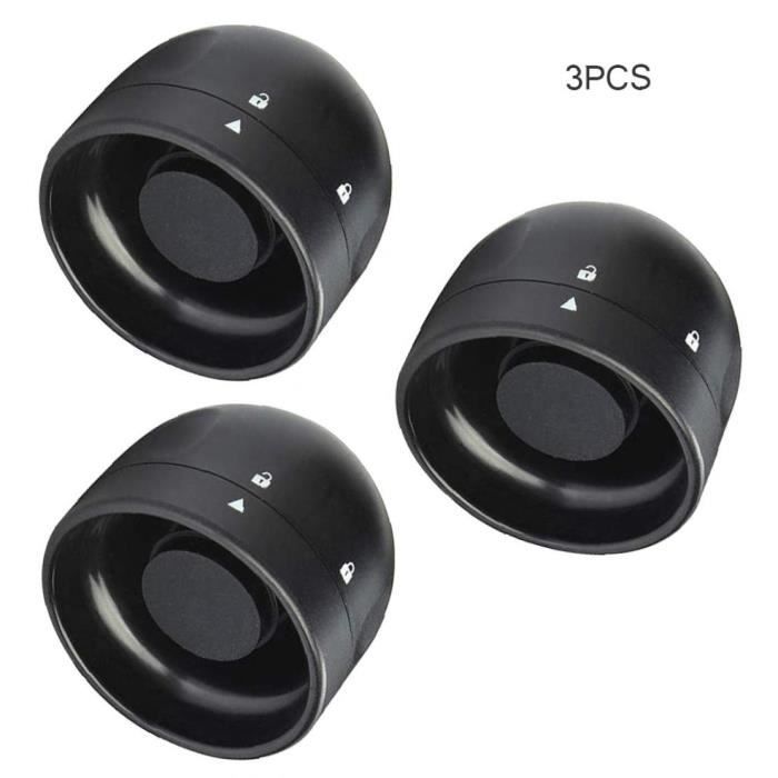 YepYes Bouteille de vin Bouchon Champagne Bouteille en silicone Rotating Sealed étanche réutilisable Preserver 3PCS