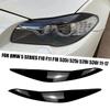 For BMW Accessories 5 Series F10 F11 F18 535i 525i 520i 530i 2011-2017 Car Headlight Eyebrow Eyelid Lamp Light Eyebrows