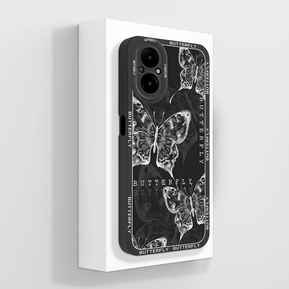 Чехол для Oppo Realme C67 C65 C63 C61 C25 C25S C25Y C30 C30S C31 C33 C35 C55 C51 C53 Ленивый кот Мягкий жидкий силиконовый защитный чехол для Oppo Capa
