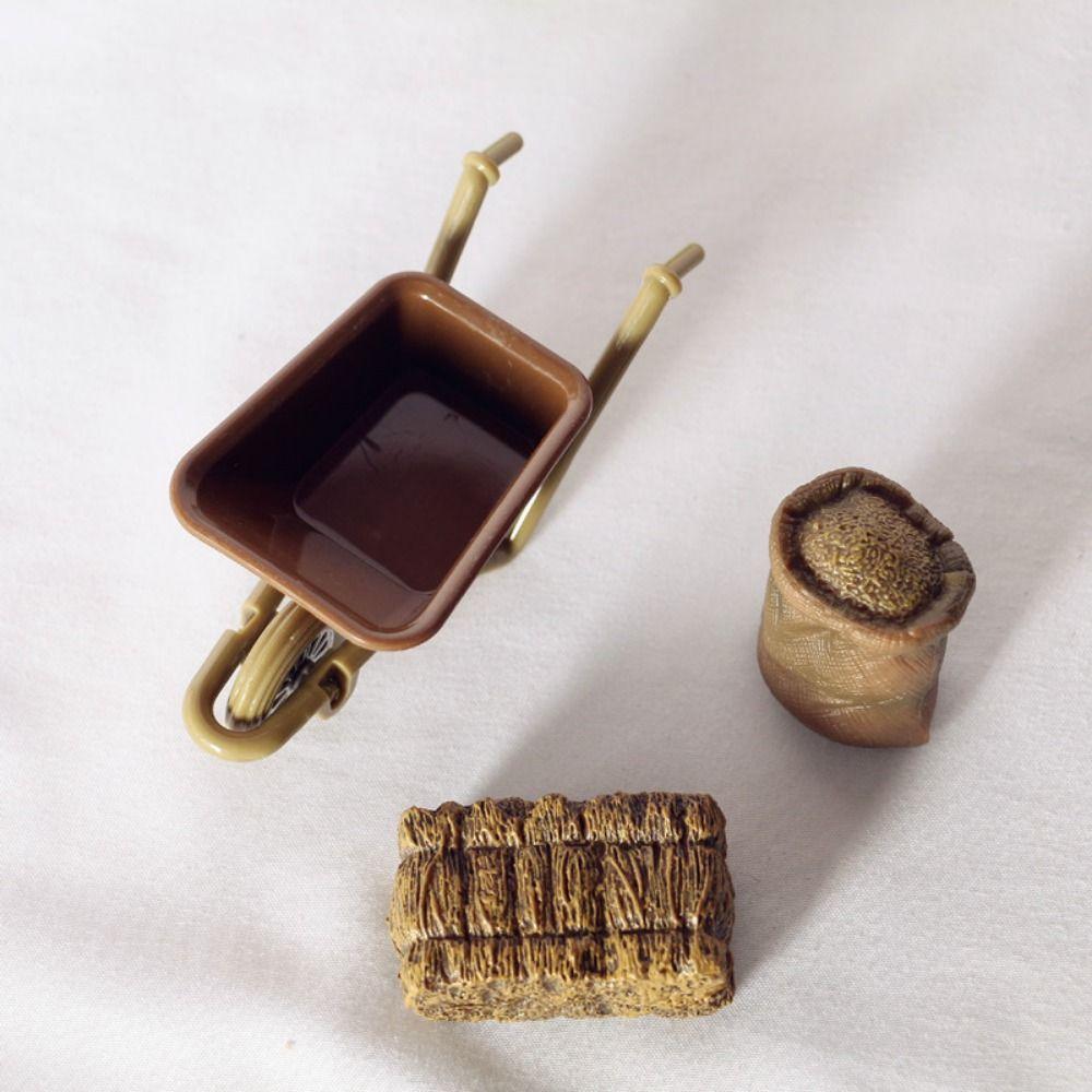 Vegetable Field Dollhouse Simulation Vegetable Farm Mini Farm Miniature Planting Tools  Kids Gift