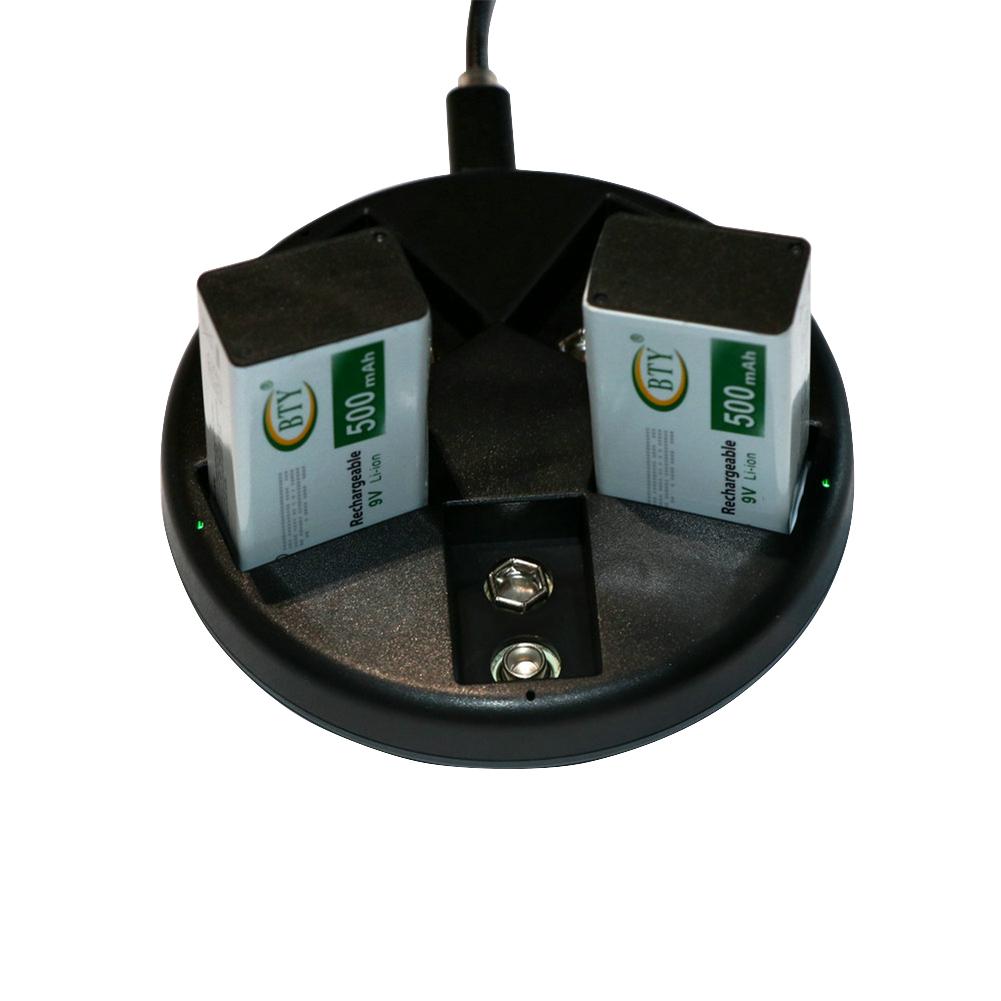9v Battery Charger 2-5 Slot Smart Li-ion Ni-mh Ni-cd Battery Usb Plug Portable Charger For Rechargeable Batteries