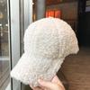 Кепка бейсбольная из бархатной плюшевой ткани Snapback Thicken Winter Peaked Vintage Lamb Wool Бейсболка Спорт