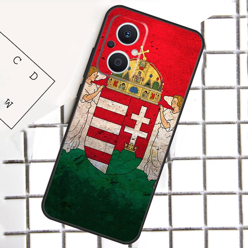 Чехол для телефона с флагом Венгрии для OPPO Reno 14F 10 11 12 13 F 14 Pro 8T 7 8 Lite OPPO Find X8 X6 X5 X9 Pro