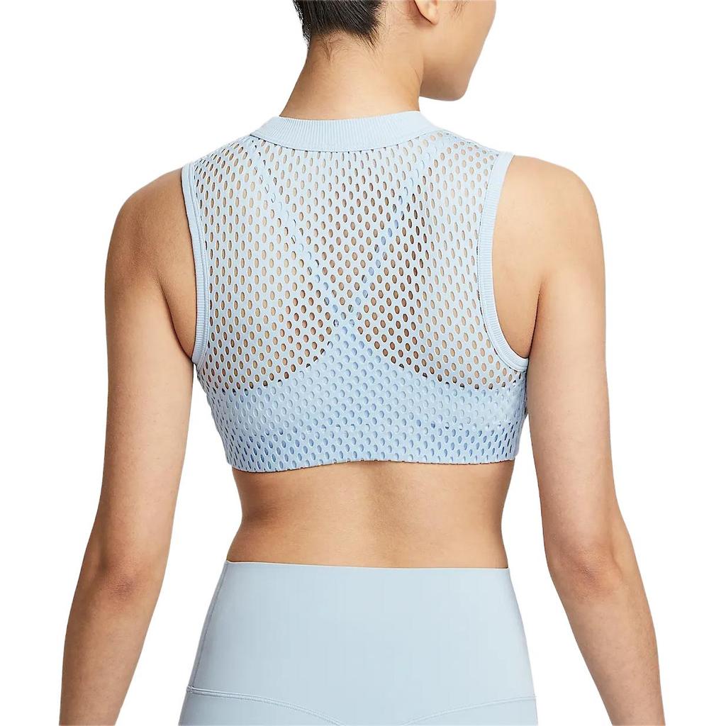 Nike Женская майка IndyDri Fit Светло-синий/Белый HF5421-440