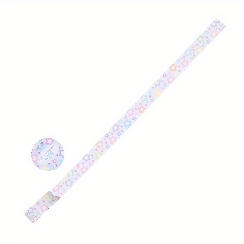 6 стилей 1 рулон/упаковка серия звездных пожеланий симпатичная рамка липкая лента руководство по использованию материала для самостоятельного украшения