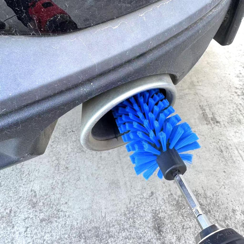 Electric Drill Brush Set: Multi-Purpose Cleaning for Tires, Carpets, Seats, and More