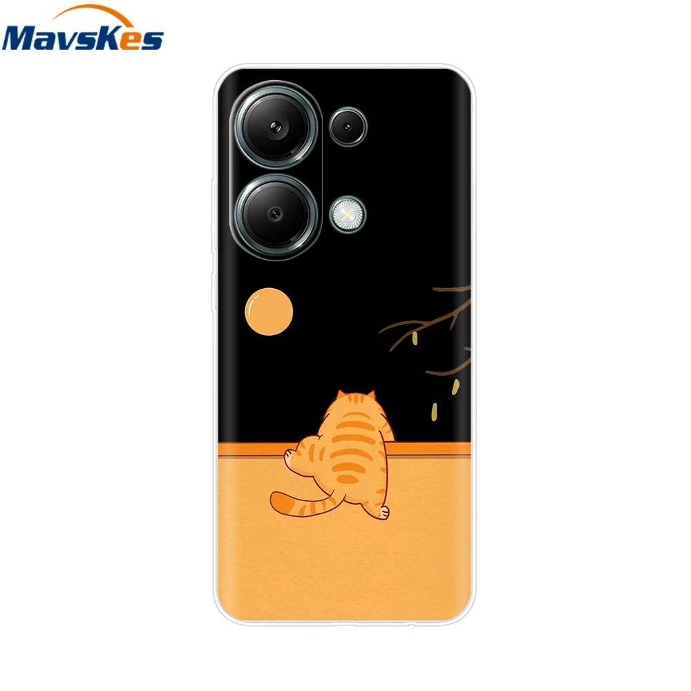 Чехол для Redmi Note 13 4G 5G Модный чехол-панда для телефона Для Xiaomi Redmi Note 13 Pro 4G 5G Чехлы 13Pro Plus Мягкий силикон Funda